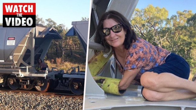 Anti-coal protesters cut off Adani train