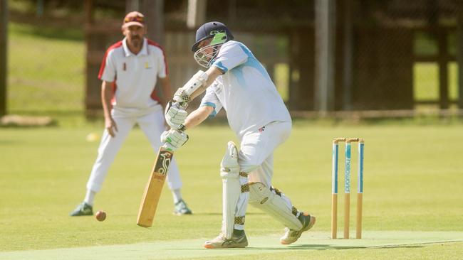 CRCA third grade cricket grand final between Brothers and Coutts Crossing at Fisher Park synthetic. Photos: Adam Hourigan