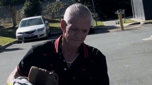 Shane William Weir, 52, leaving Beenleigh Magistrates Court.