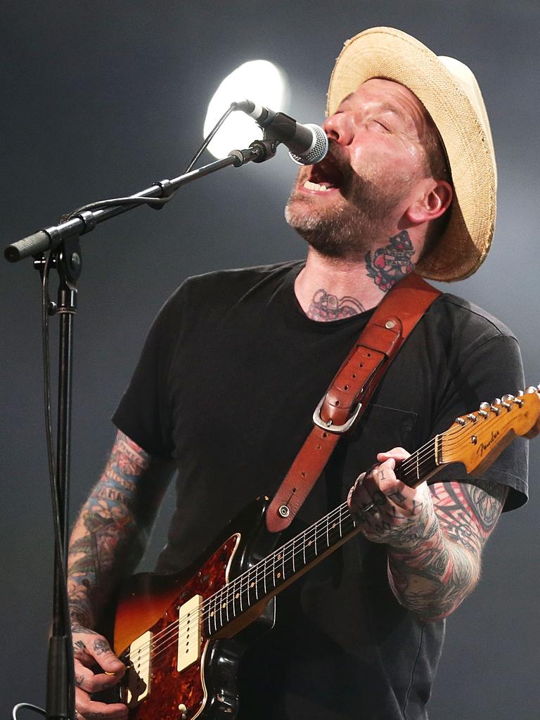 Dallas Green of City and Color. Picture: Mark Metcalfe/Getty Images