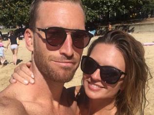 Now: Steven Pollock with his new girlfriend, Kristen Whitaker.