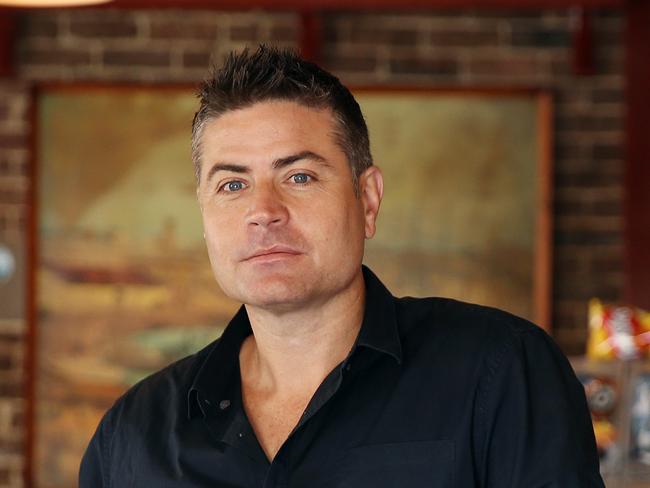 SUNDAY TELEGRAPH - 15/11/18Stu Laundy pictured with the Bell's Hotel in Woolloomooloo which he has just bought for $15M. Pic, Sam Ruttyn