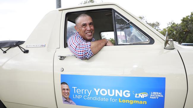 Liberal Longman MP Terry Young. Picture: AAP