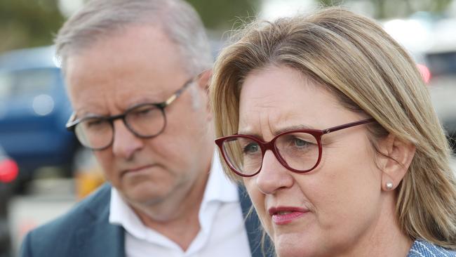 Victorian Premier Jacinta Allan faces a sharp test of popularity in Saturday’s by-elections. Picture: NewsWire / David Crosling