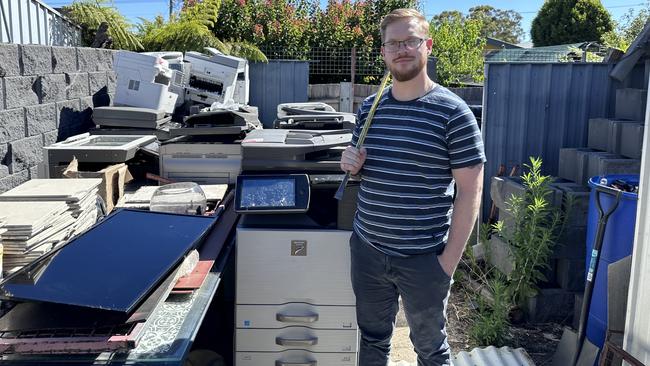 Smashed Up owner Caleb Cornwell hopes to open his business soon. Picture: Supplied.