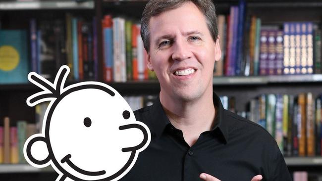 The spooky place star author wrote new Wimpy Kid book