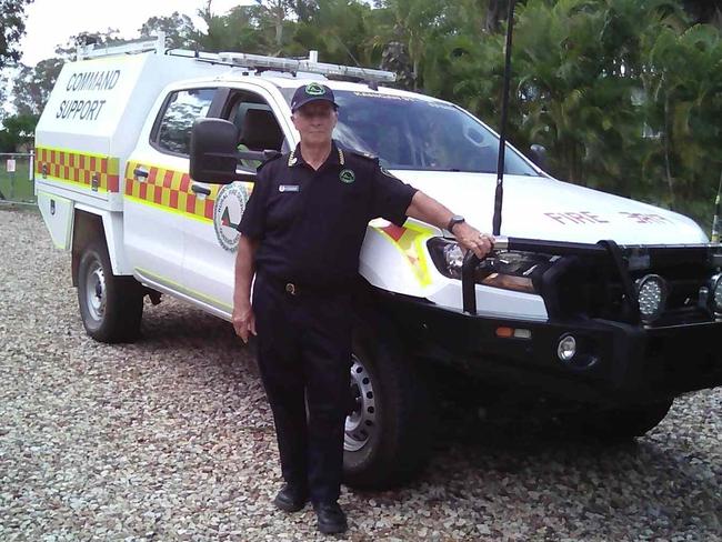 Roy Nicholls had to leave his truck at the Glenwood service station to run back to the fire brigade after his fuel card declined. When he returned, the station attendant told him a "Good Samaritan" had already paid for the fuel.