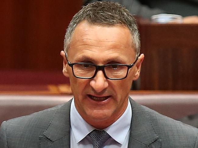 Greens Leader Senator Richard Di Natale. Picture Kym Smith