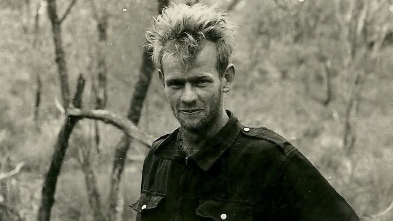 Harry Dennis during a training exercise in Rockhampton in 1967. Picture: Supplied