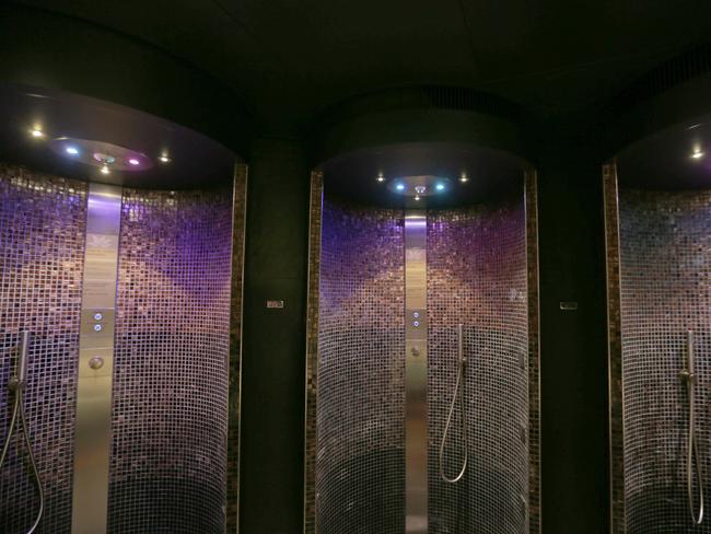 A sneak peak inside the cruise ship Majestic Princess, which docked in Hobart on Sunday. Picture: PATRICK GEE