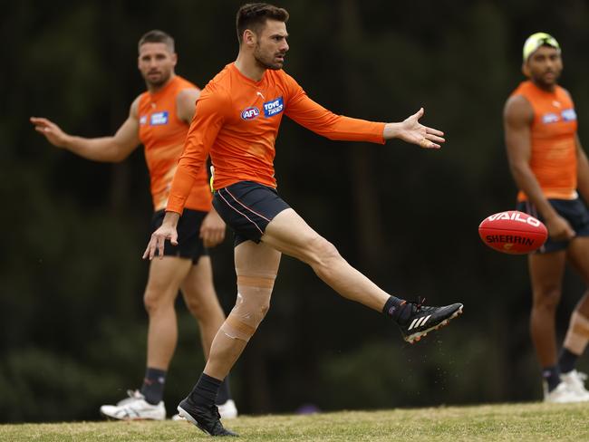 Stephen Coniglio will return against the Bombers in a big boost to the Giants’ midfield. Picture: Phil Hillyard