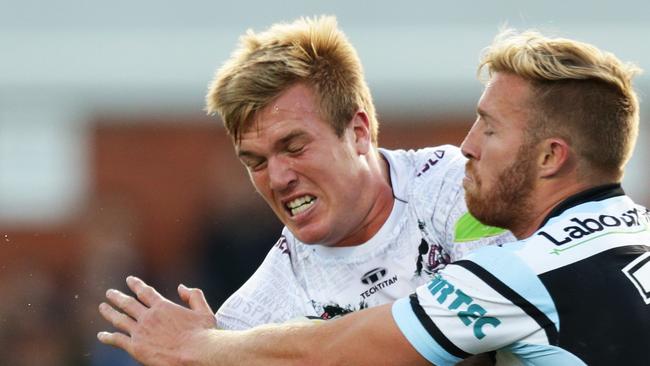 Jake Trbojevic won Manly’s player of the year award.