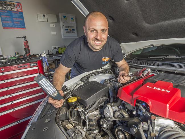 Daniel Debrincat .Best of Melbourne Mechanic: DMD Automotives.  Picture:Rob Leeson.