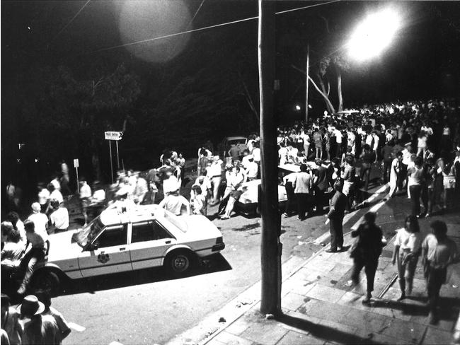 NYE celebrations in Lorne 1983