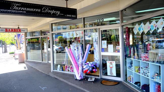 The exterior of Turramurra Drapery. Picture: Jeremy Piper