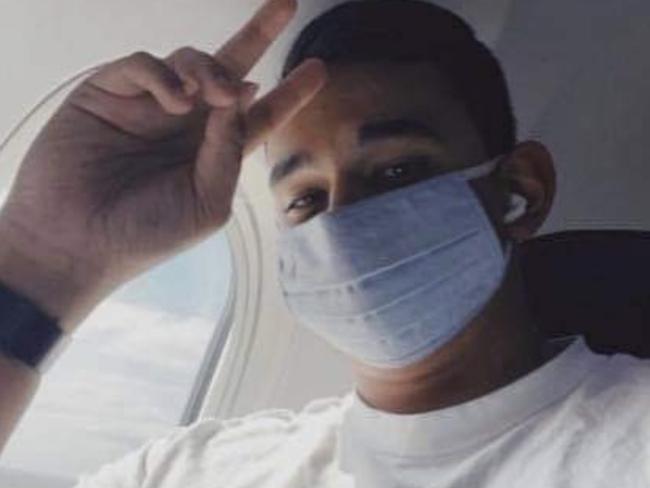 The 23-year-old brought new friends on a jet which was never paid for. Picture: Instagram