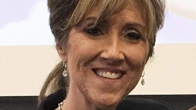 This March 20, 2017 photo provided by Kevin Garber at MidAmerica Nazarene University in Olathe, Kan., shows Tammie Jo Shults, one of the pilots of a Southwest Airlines twin-engine Boeing 737 bound from New York to Dallas that made an emergency landing at the Philadelphia International Airport after the aircraft blew one of its engines Tuesday, April 17, 2018. (Kevin Garber/MidAmerica Nazarene University via AP)