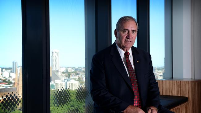 John Fahey, president of the World Anti-Doping Agency, pictured at his Sydney office. Pic: Dan Himbrechts