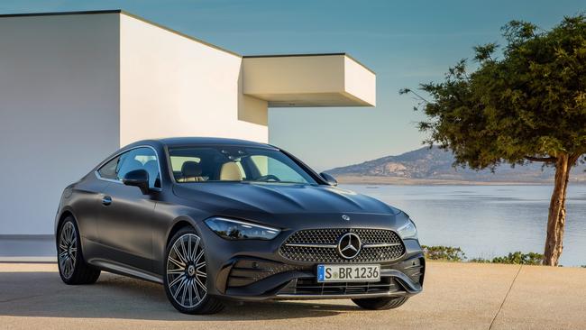 The Mercedes Benz CLE’s shark-like nose design is aggressive but in an endearing way.