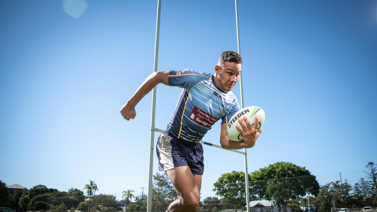 Tim Sielaff-Burns when he was at Coombabah SHS. PICTURE: Brad Fleet