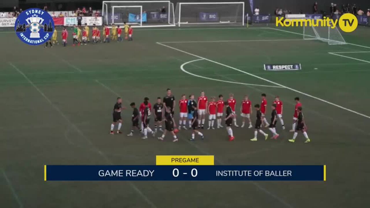 Replay: Game Ready v Institute of Ballers (U11 Cup semi-final) — Sydney International Cup Day 3