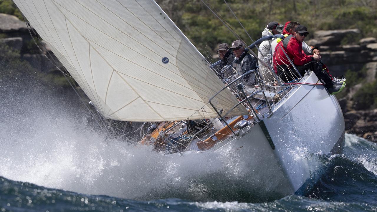 The Sydney to Hobart stunner Love and War. Photo: Andrea Francolini/CYCA