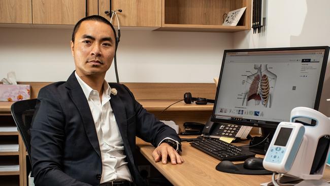 Dr Jonathan Phan is searching for GPs. Picture: Julian Andrews