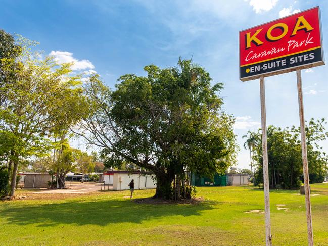 One of Darwin’s oldest caravan park sites, built on a prime piece of northern suburbs land, has been sold to a mystery local buyer for more than $8 million. Picture: Che Chorley