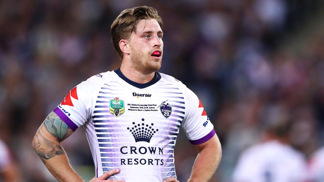 Cameron Munster has some competition when it comes to securing Melbourne Storm’s No.1 jersey.
