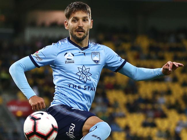 Socceroos coach Graham Arnold is a fan of quality visa players such as Sydney FC marquee man Milos Ninkovic. Picture: Getty Images 