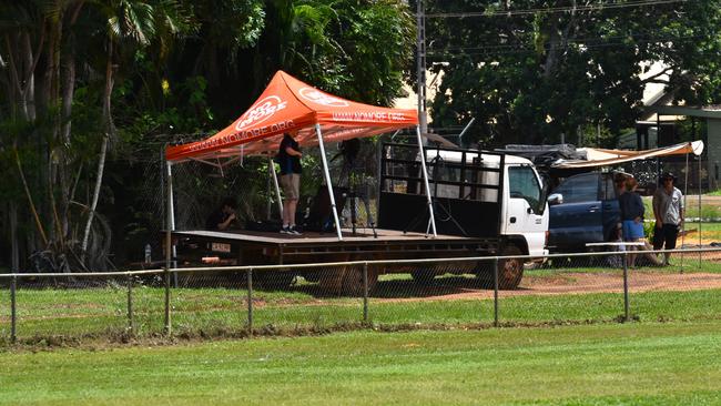 Images from the Round 9 NTFL MPL/WPL clash between the Tiwi Bombers and Palmerston Magpies at Bathurst Island, 30 November 2024. Picture: Darcy Jennings