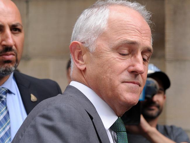 Australian Prime Minister Malcolm Turnbull is clawing back support, according to the latest Newspoll. Picture: AAP Image/Joel Carrett