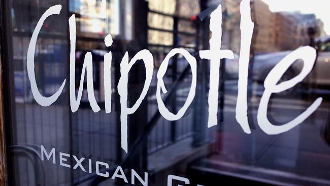 Chipotle Mexican Grill is changing is operations to accommodate more to-go business. Picture: AFP