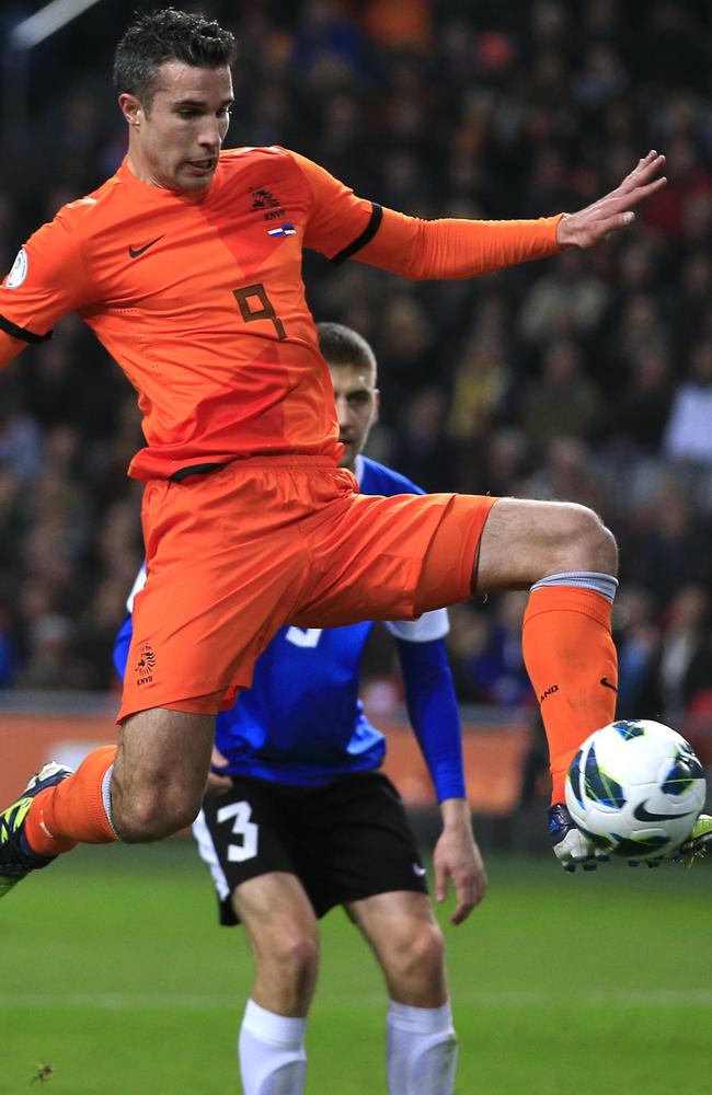 Robin van Persie of The Netherlands will pose another challenge for Jedinak in Brazil.