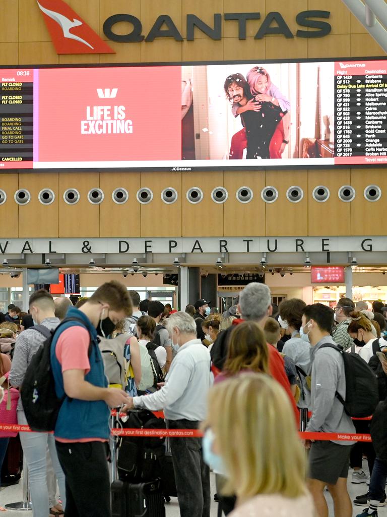 Qantas expects this Christmas period to be the busiest on record. Picture: Jeremy Piper