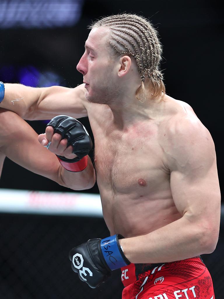 Pimblett most recently beat Tony Ferguson. Picture: Sean M. Haffey/Getty Images