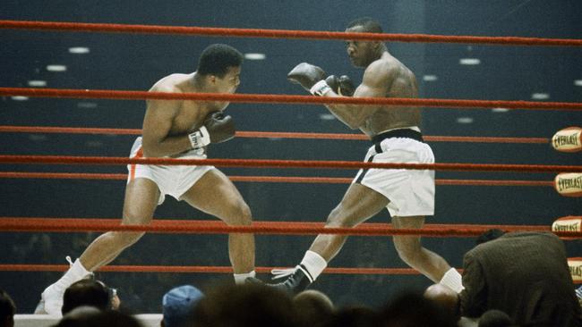 February 25, 1964: Fighting Sonny Liston in Florida.