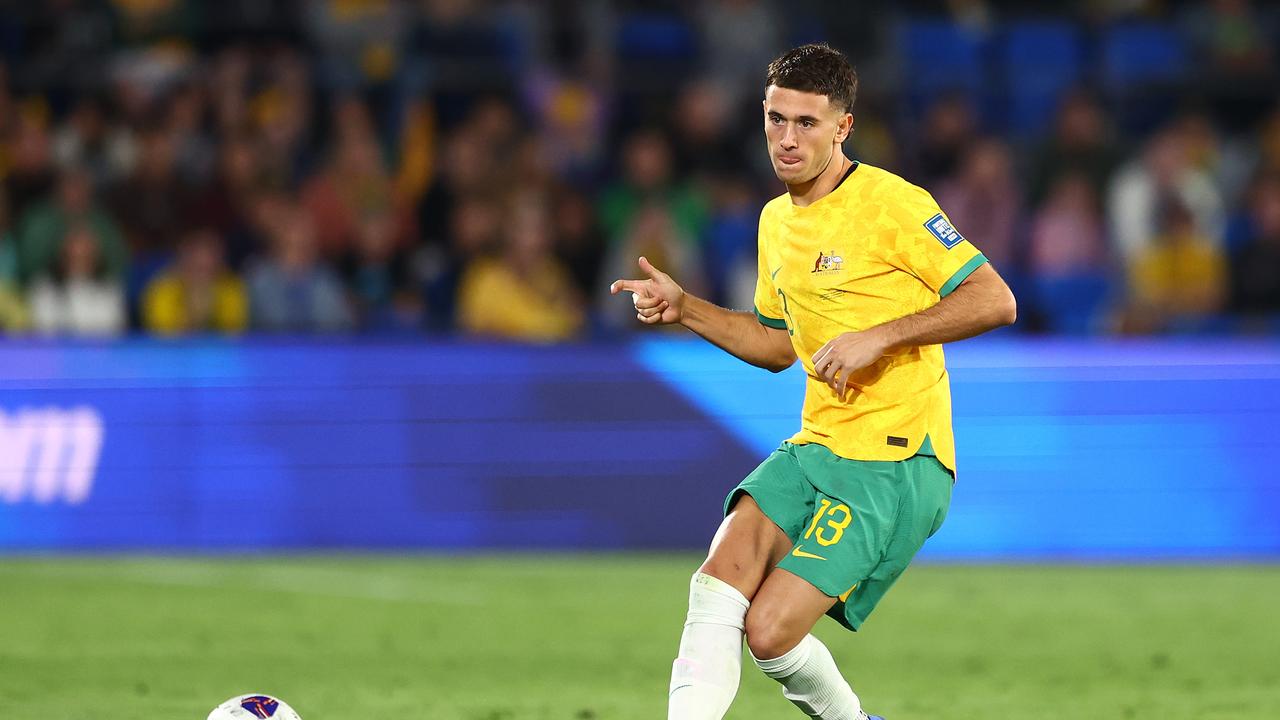 Socceroo Alessandro Circati has suffered a serious knee injury. Picture: Chris Hyde/Getty Images