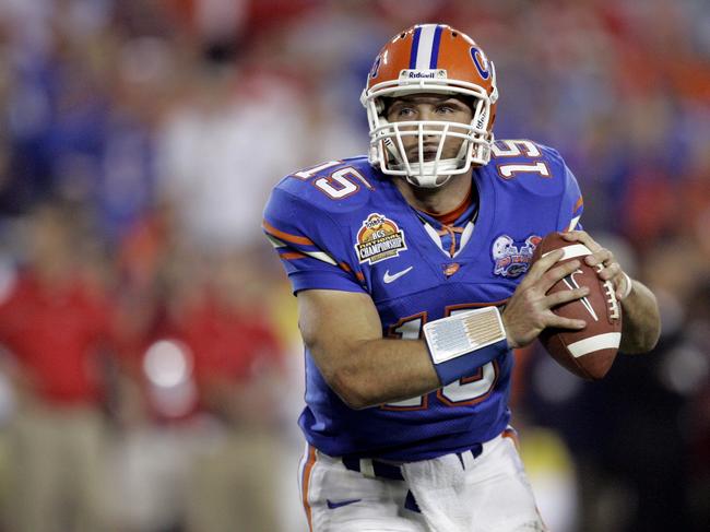 Tim Tebow is a Gators legend.