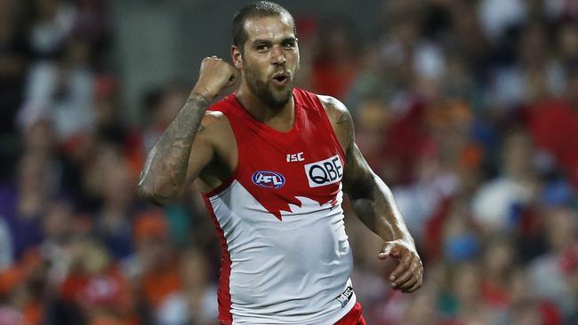 Lance Franklin has been huge for the promotion of AFL in Sydney. Picture: Phil Hillyard