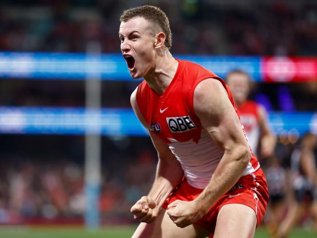 The Swans are in prime position for the minor premiership. Picture: Getty Images