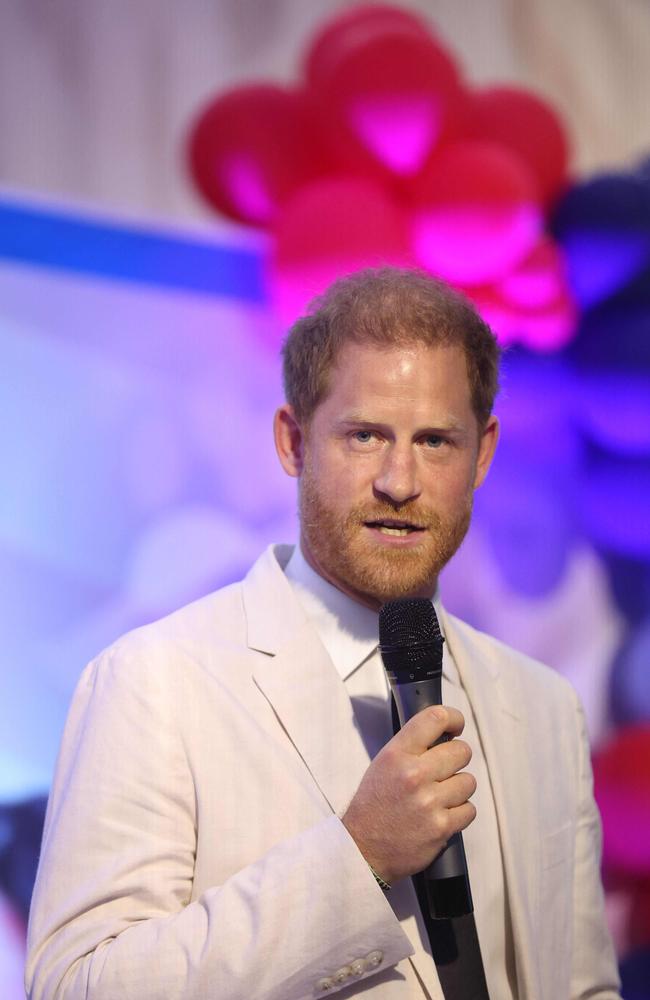 Prince Harry hasn’t seen his father since news of Charles’ cancer diagnosis was revealed earlier this year. Photo: Kola SULAIMON / AFP.