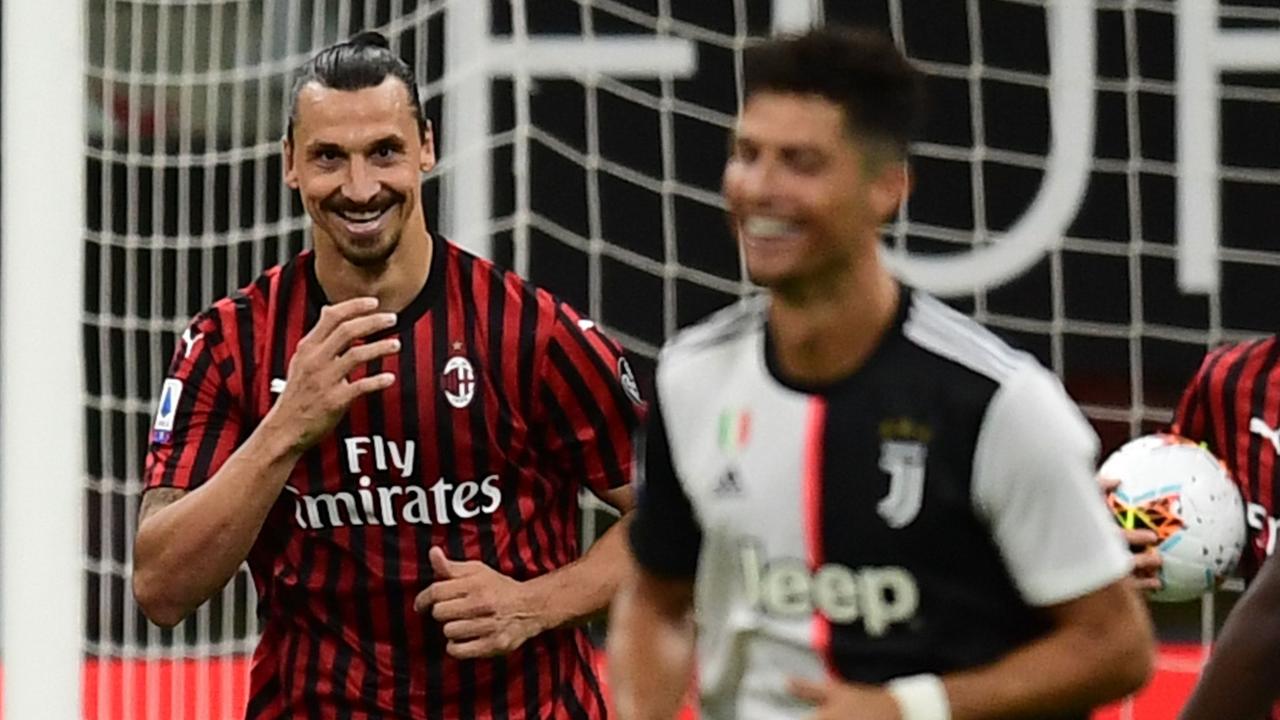 Zlatan Ibrahimovic ready to take on Cristiano Ronaldo and Juventus