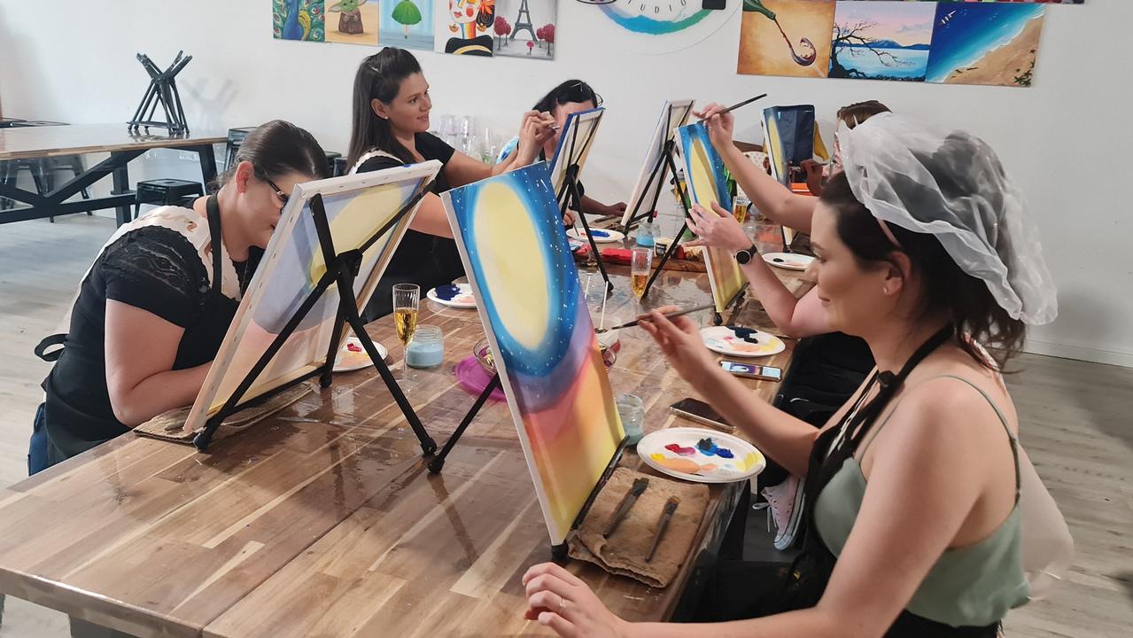 Paint and Sip Studios in Yeppoon will be the second Queensland franchise for the company.