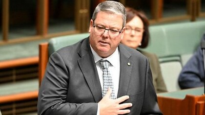 Dawson MP Andrew Willcox in federal parliament. Picture: Contributed