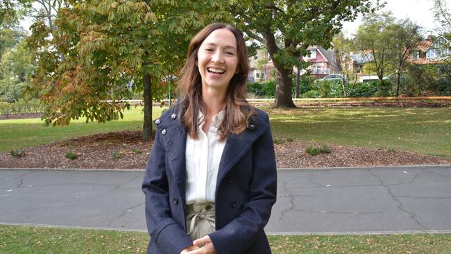 Labor federal member for Bass Jess Teesdale the morning after election day. Picture: Alison Foletta