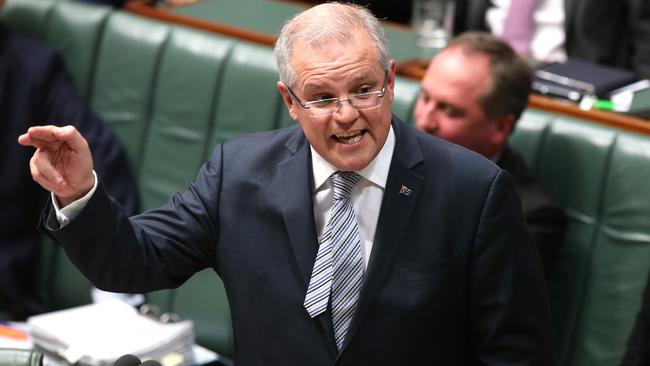 Treasurer Scott Morrison will hand down the Budget on Tuesday. Picture Kym Smith