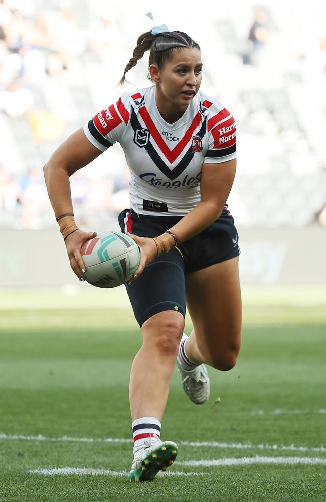 Sydney Roosters playmaker Jocelyn Kelleher. Picture: Jeremy Ng/Getty Images