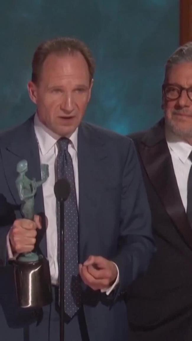 'Conclave' wins best film at the Screen Actors Guild Awards