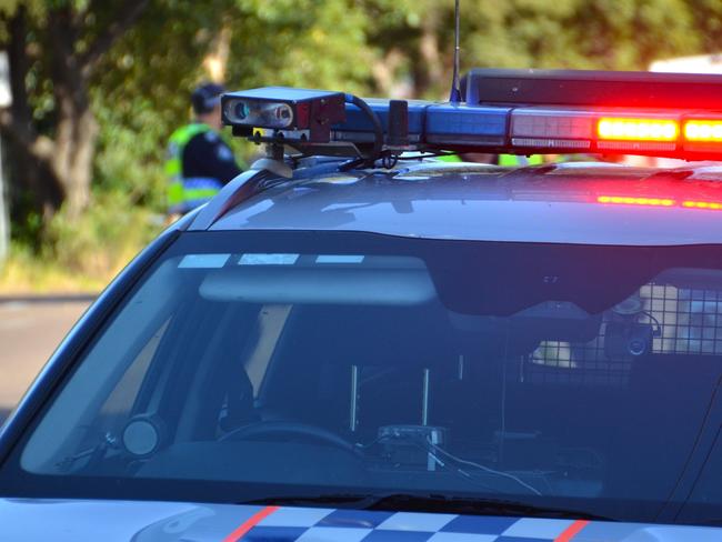 Police at a static roadside breath test site on Balls Lane in Mysterton as Operation Cold Snap rolls out for the school holidays. Picture: Natasha Emeck